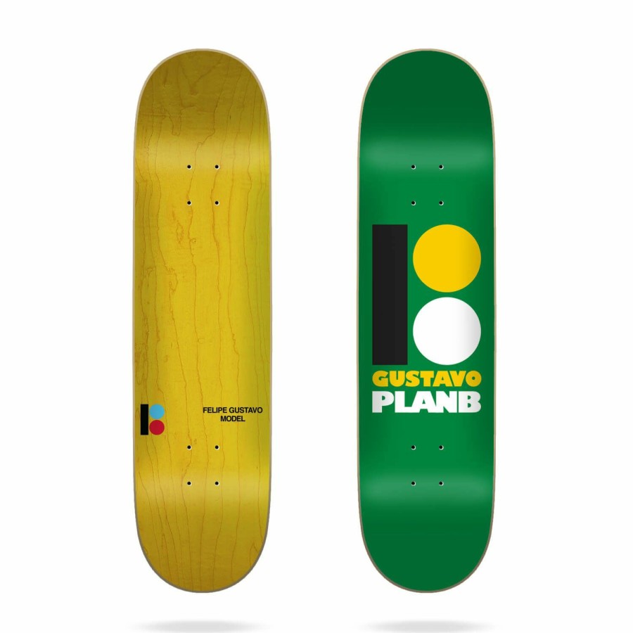 Skate Plan B  | Plan B Original Gustavo 7.75" Deck